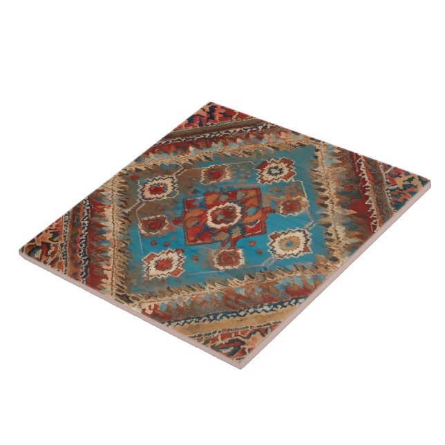 Azulejo Hermosa colección de moda del viejo patrón turco (Lado)