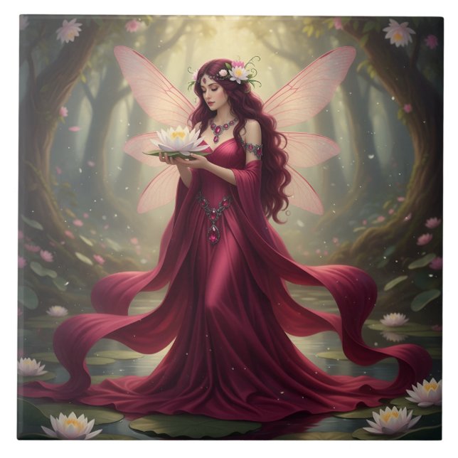 Azulejo Hermosa Fábrica de Ruby de Julio (Frente)