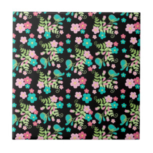 Azulejo Hermosa Floral