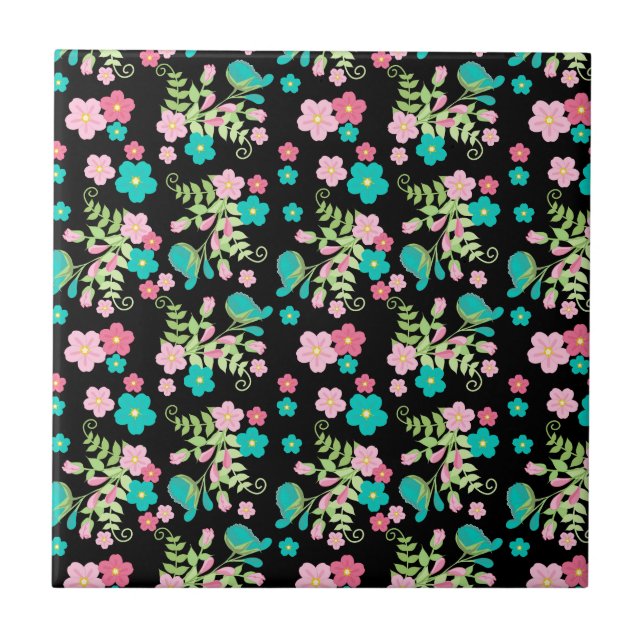Azulejo Hermosa Floral (Frente)