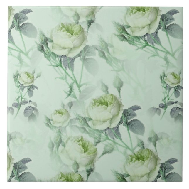 Azulejo Hermosa Floral Vintage (Frente)
