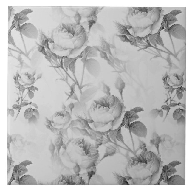 Azulejo Hermosa Floral Vintage (Frente)