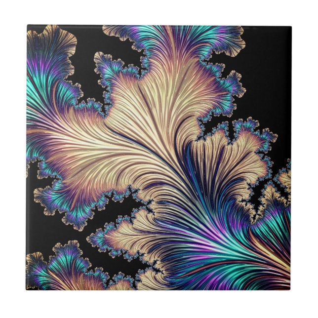 Azulejo Hermosas formas de colores (Frente)