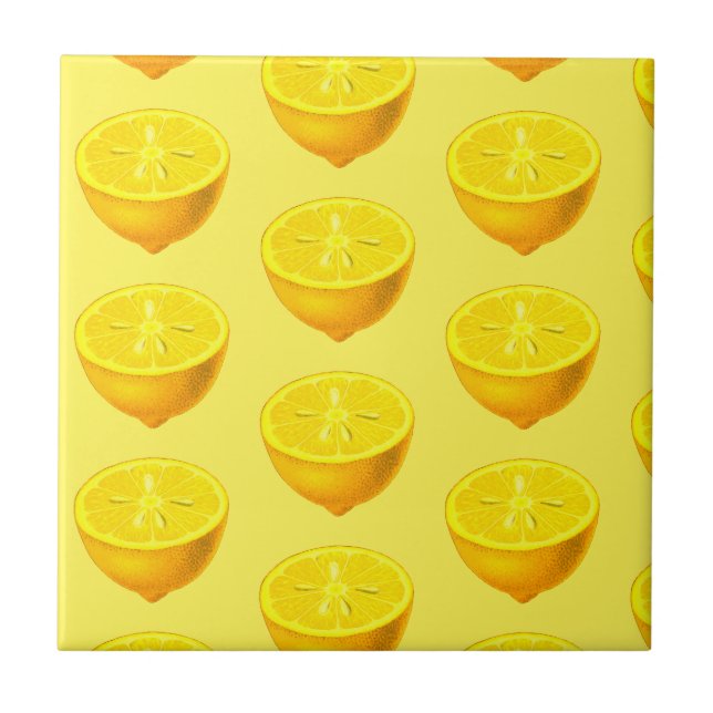 Azulejo Hermoso diseño acuarela South Fruit (Frente)