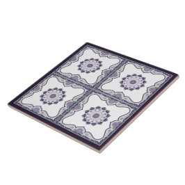 Azulejo Hermoso diseño de desplazamiento de mandala