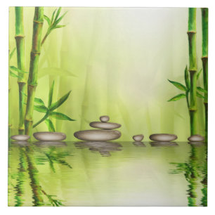 Azulejo Hermoso Ilustracion Zen Relaxing Spa