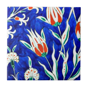 Azulejo Hermoso jardín (tulipanes)