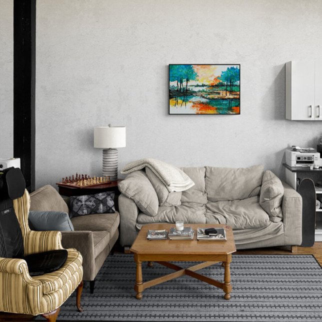 Azulejo Hermoso paisaje de colores vivos (Subido por el creador)