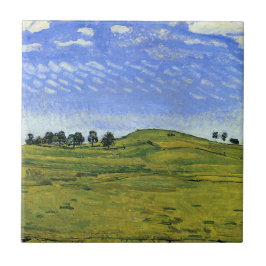 Azulejo Hermoso paisaje de los Alpes suizos (Ferdinand Hod