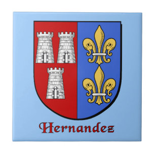 Azulejo Hernandez Family Shield