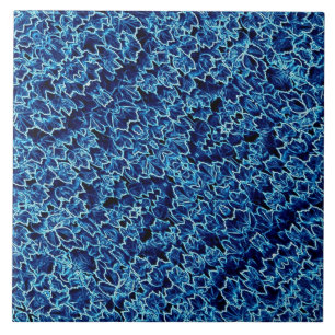 Azulejo Hiedra Azul Helada Fresca