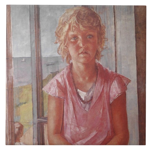 Azulejo Hija de Fisherman (Frente)