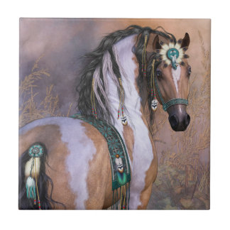 Azulejo Hija del mosaico de arte eólico