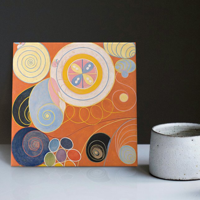 Azulejo Hilma Af Klint YOUTH El Diez Mayor Nº 3 (Subido por el creador)