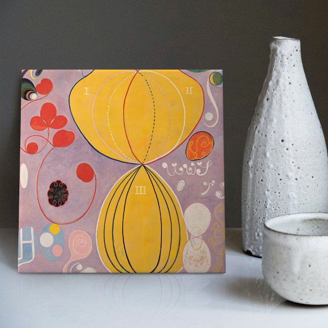 Azulejo Hilma Af Klint YOUTH El Diez Mayor Nº 7 (Subido por el creador)