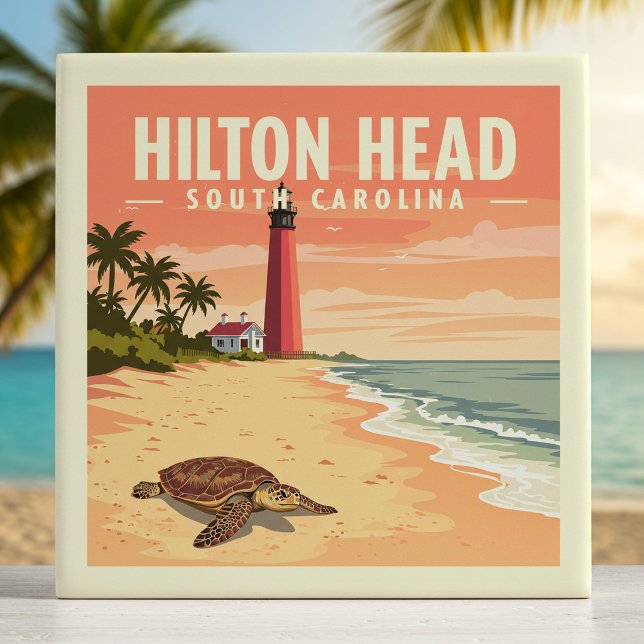 Azulejo Hilton Head vintage Carolina del Sur (Subido por el creador)