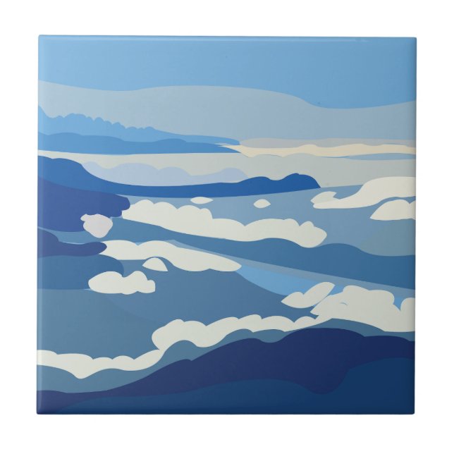 Azulejo Himalayas Himalayan Mountains  (Frente)