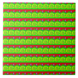 Azulejo Historia festiva de los Navidades "Merry"