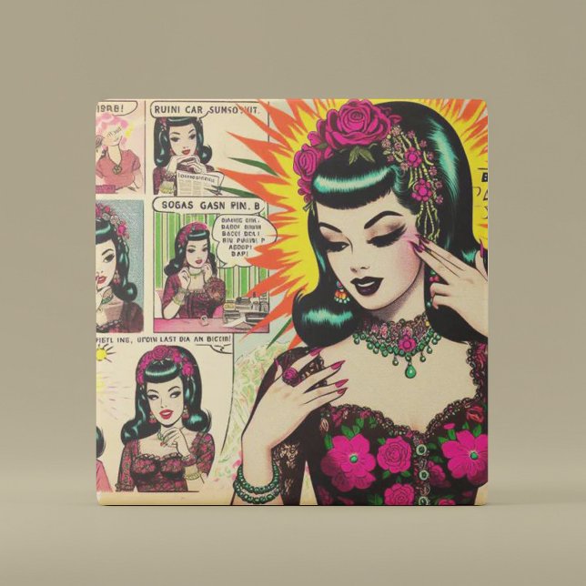 Azulejo Historietas de Chica de color (Subido por el creador)