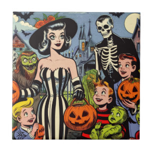 Azulejo Historietas de Halloween