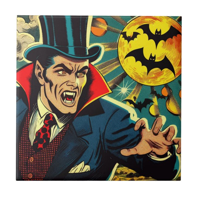 Azulejo Historietas de vampiros de época (Frente)
