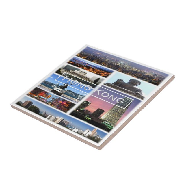 Azulejo HK012 HONG KONG, Asia, (Lado)