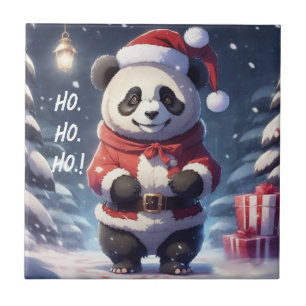 AZULEJO HO.HO.HO SANTA PANDA