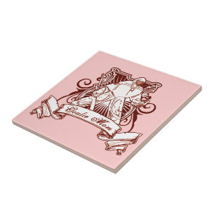 Azulejo Hockey Goalie Mom Tile