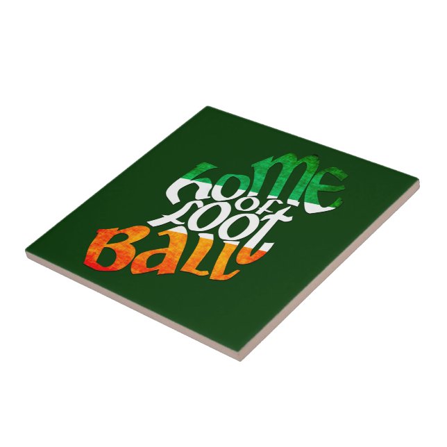 Azulejo Hogar de Irlanda de la GAA de fútbol (Lado)