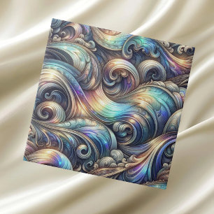 Azulejo Hogar de Lujo   Olas Oceánicas Costeras del Arcoír
