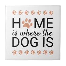 Hogar Es Donde Está El Perro Estampados De Huellas