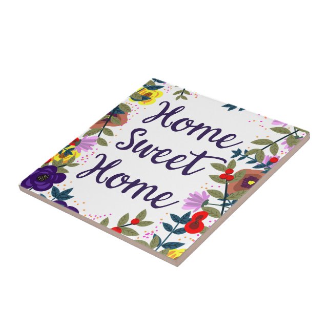 Azulejo Hogar Sweet Home Floral Reef (Lado)