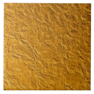Azulejo - Hoja de Oro Texturizado