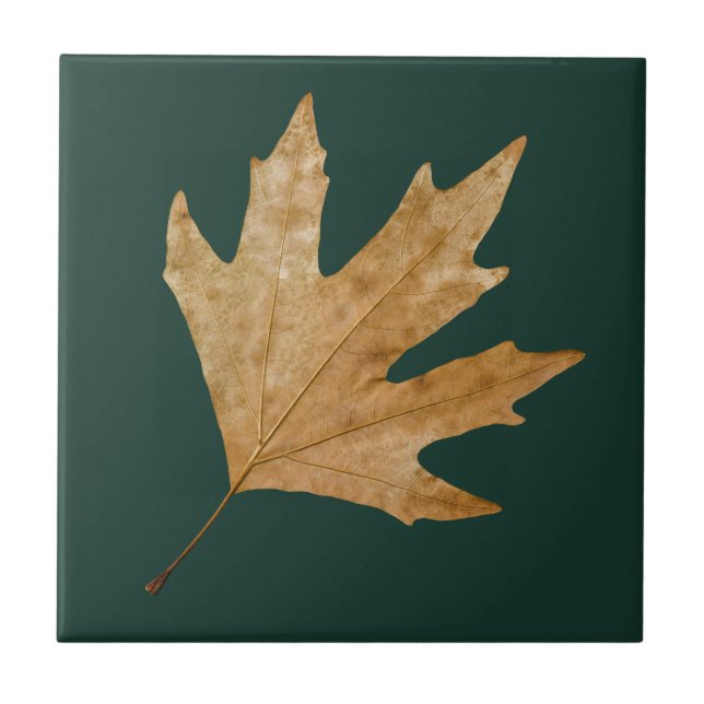 Azulejo Hoja de otoño (Frente)