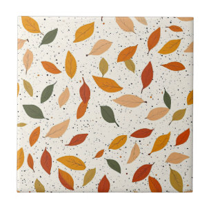 Azulejo Hoja rústica inspirada en la naturaleza - Arte bot