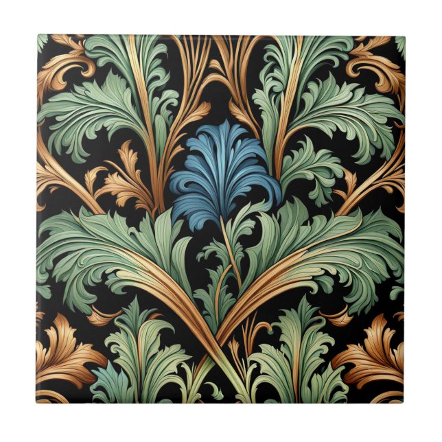 Azulejo Hojas de Acanthus (Frente)