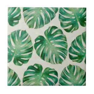 Azulejo Hojas de monstera