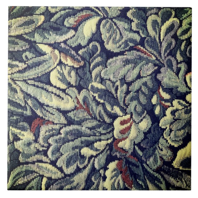 Azulejo Hojas de tapiz Tile cerámico (Frente)