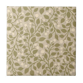 Azulejo Hojas Graceful Leaf Cascade Foliage