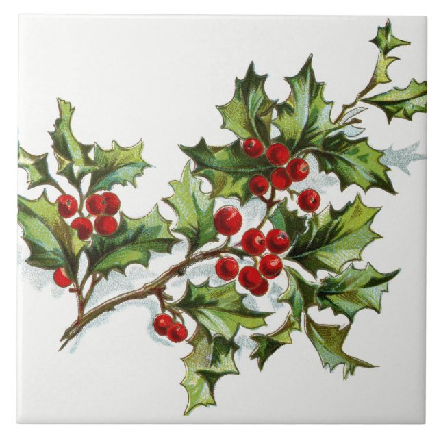 Azulejo HollyBerries 001 (Frente)