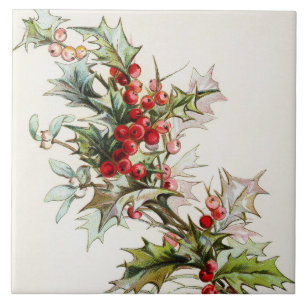 Azulejo HollyBerries 004
