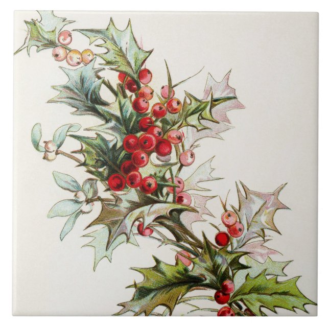 Azulejo HollyBerries 004 (Frente)