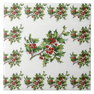 Azulejo HollyBerries 014