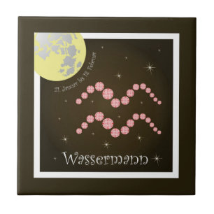 Azulejo Hombre de agua el 21. enero hasta el 18. febrero