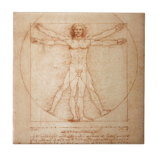 Azulejo Hombre de Vitruvian
