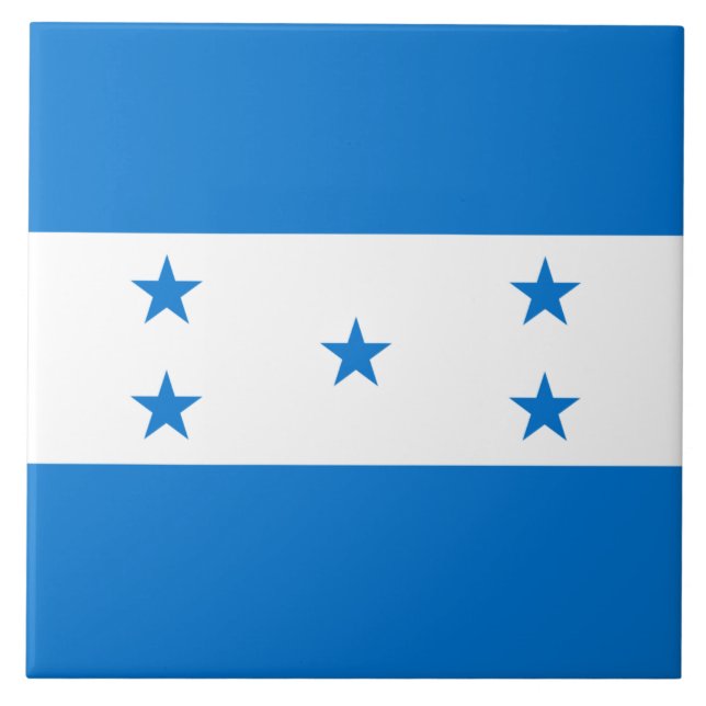 Azulejo Honduras flag  (Frente)