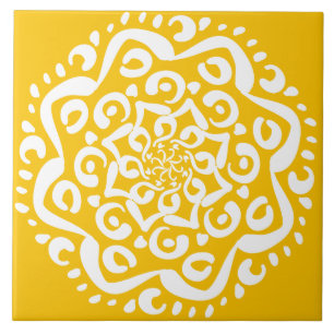 Azulejo Honey Mandala