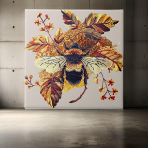 Azulejo HoneyBee HoneyComb Otoño  