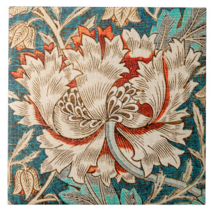 Azulejo Honeysuckle, William Morris