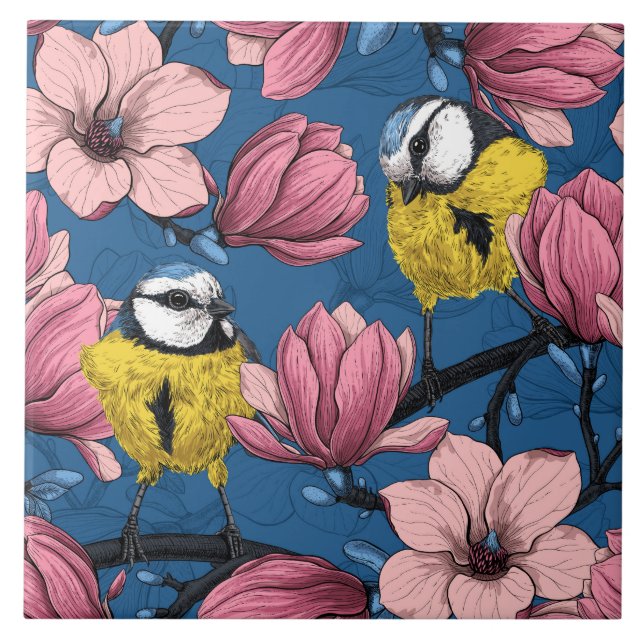 Azulejo Hora de primavera (Frente)